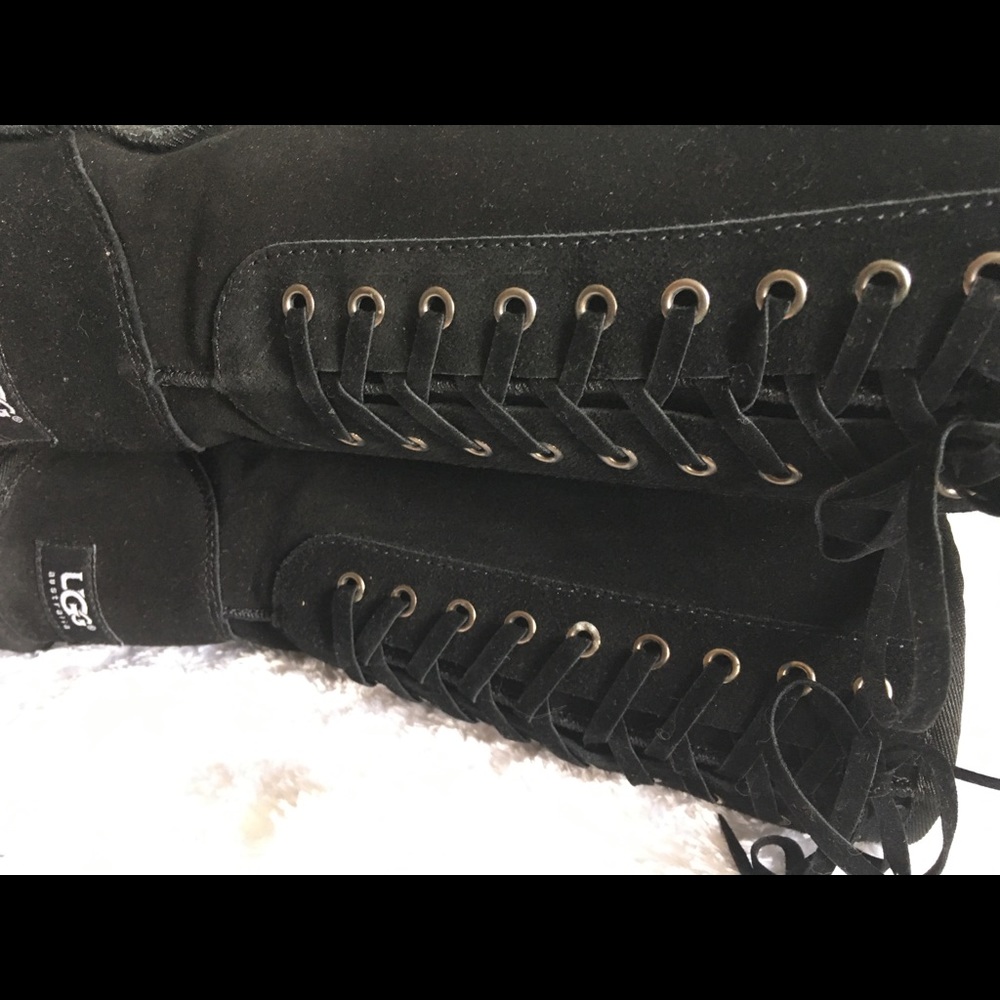 UGG Brookfield Tall Boots Black sz9